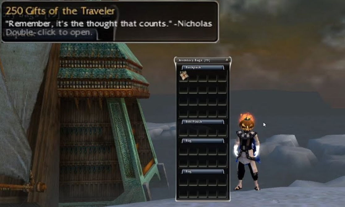 This image shows Gift of Traveler in Guild Wars