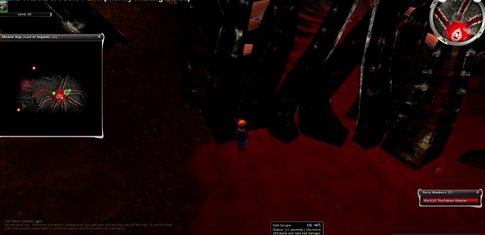 This image shows the Third Glitch Location