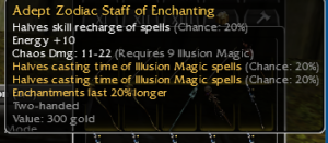 Zodiac Staff of Enchanting