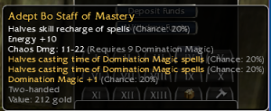 Adept Bo Staff of Mastery