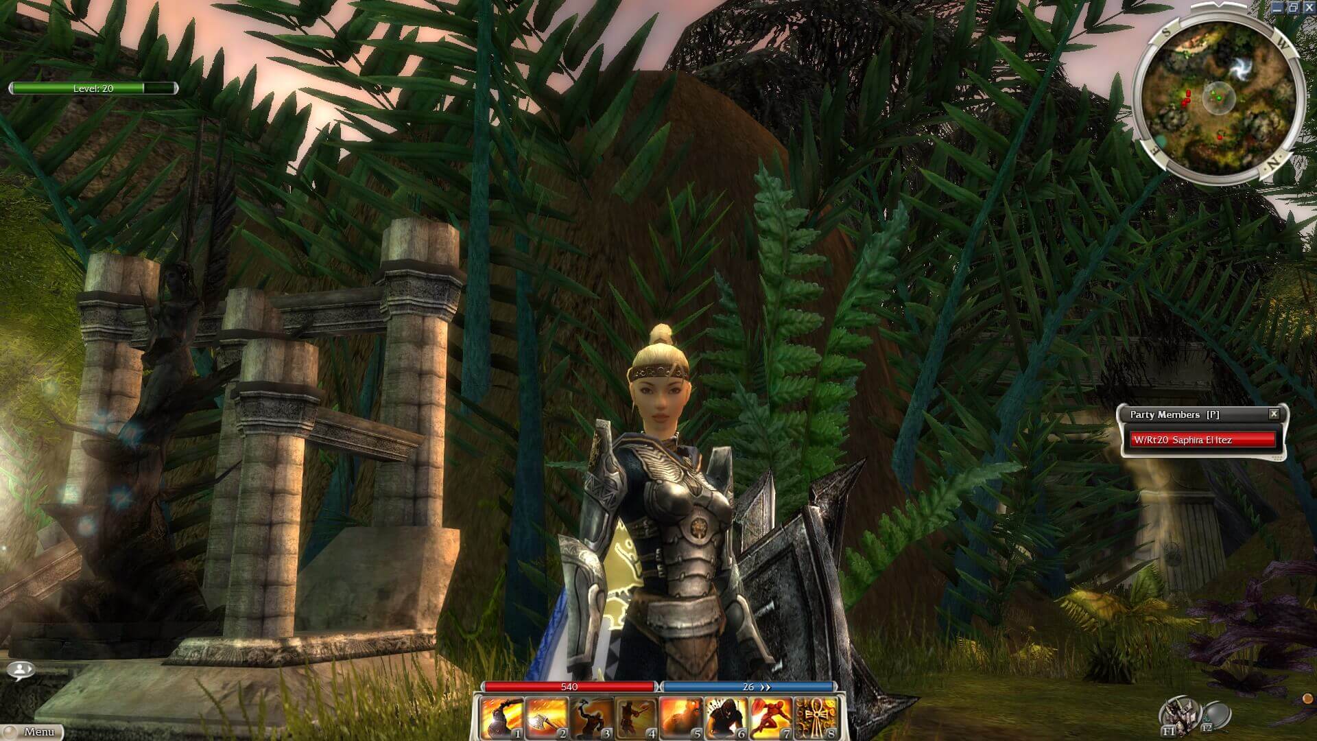 Guild Wars Warrior Gameplay