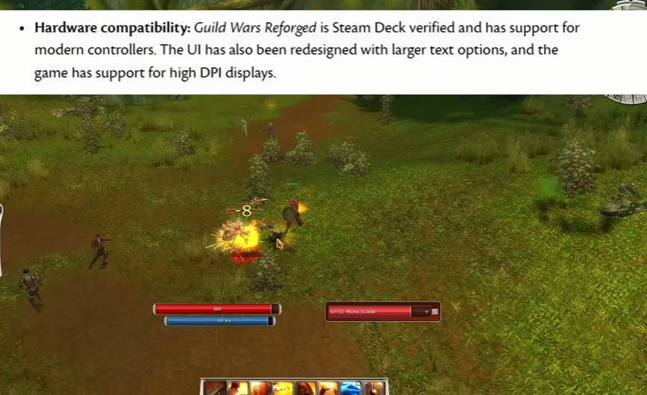 GW Reforged Full Controller Support and Steam Deck Compatibility