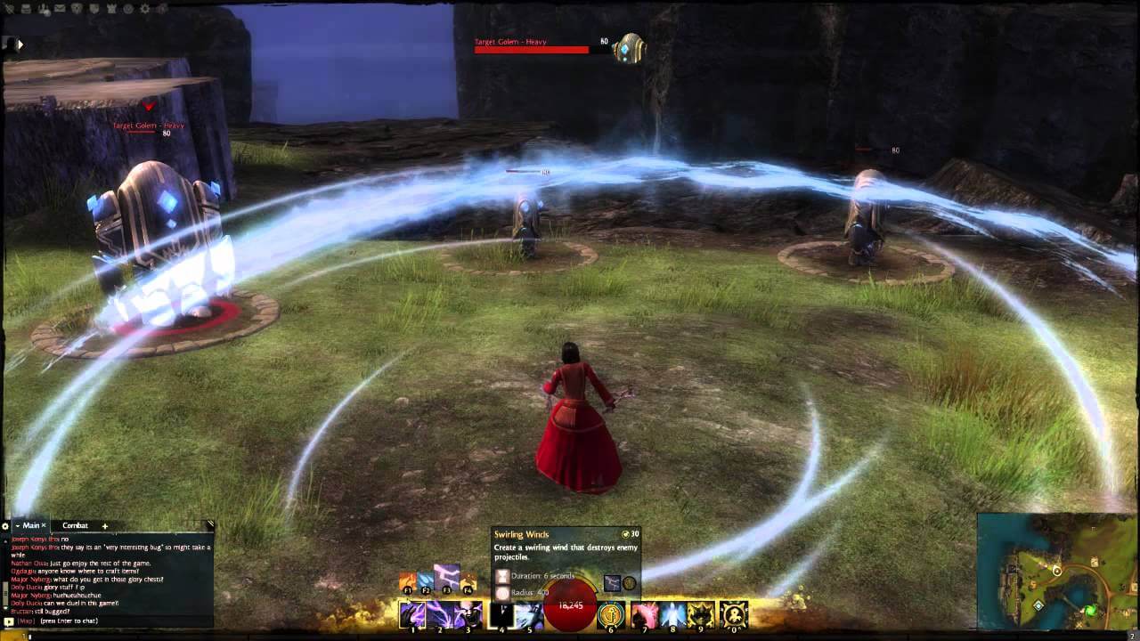 Guild Wars Elementalist Gameplay