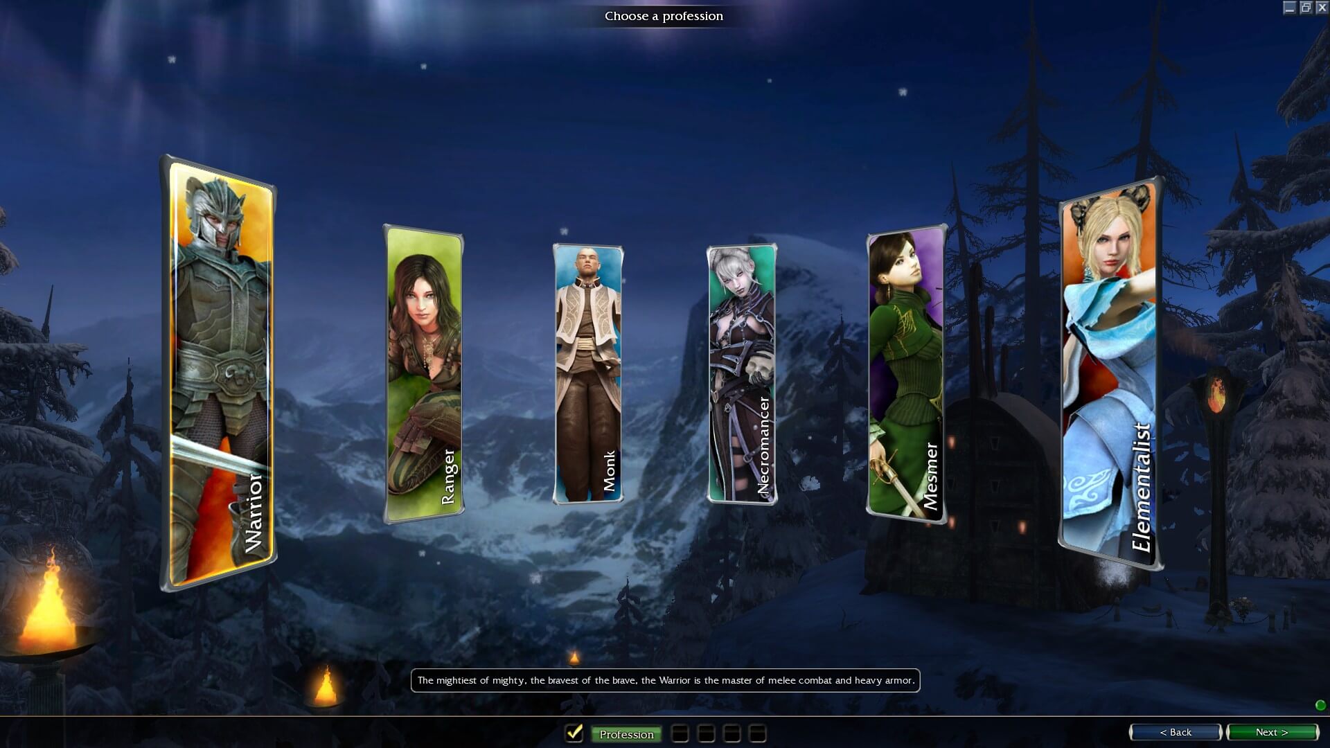 Guild Wars 1 Professions