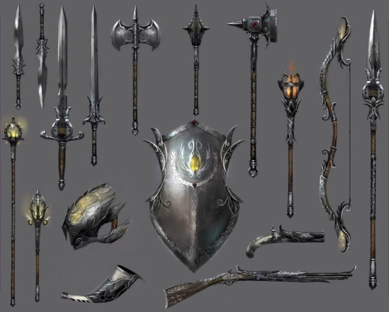 Guild Wars 1 Weapons
