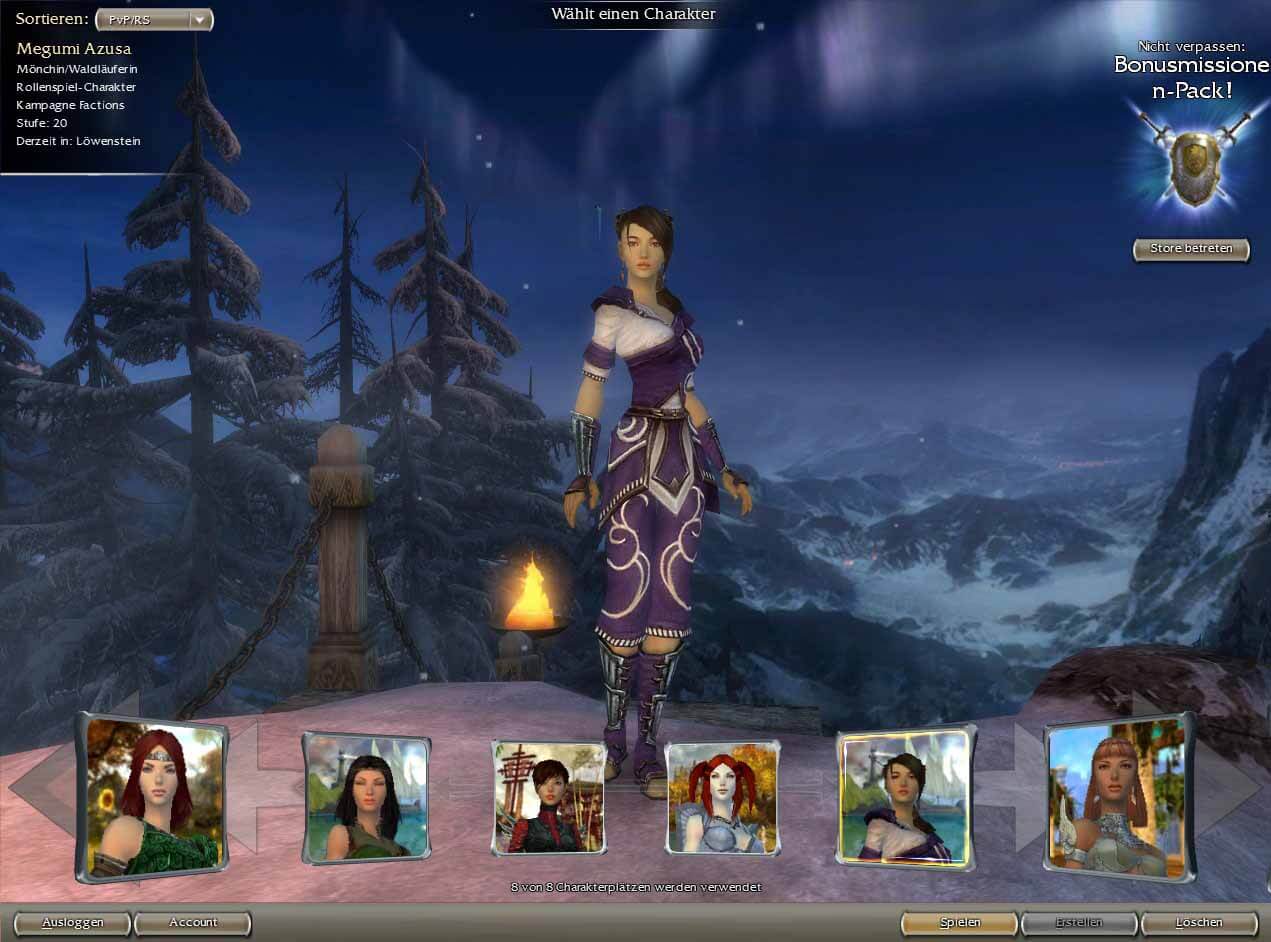 Guild Wars 1 Character Creation Guide